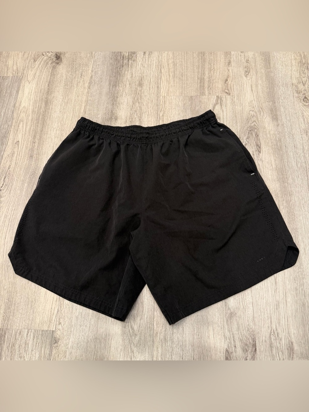 Mitre Black Athletic Training Shorts‎ Size XL Soccer Running Gym
